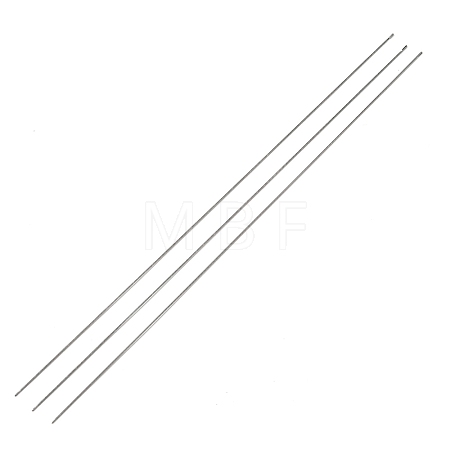 Steel Beading Needles with Hook for Bead Spinner TOOL-C009-01A-05-1