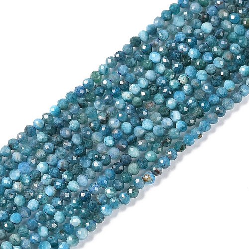 Natural Apatite Beads Strands G-P542-A01-02-1