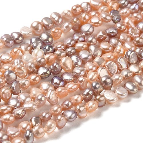 Natural Cultured Freshwater Pearl Beads Strands PEAR-E017-30-1
