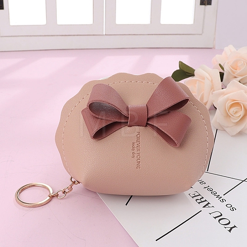 PU Leather Keychain PW-WGC028E-04-1