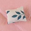 Mini Cotton Leaf Pattern Pillow Cushions MIMO-PW0003-023I-01-1