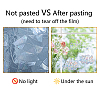 Waterproof PVC Colored Laser Stained Window Film Adhesive Stickers DIY-WH0256-092-8