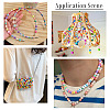 100G 357Pcs Opaque Acrylic Beads OACR-TA0004-15-7