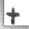 Natural Mixed Stone Carved Pendants G-K248-02-4