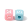 Opaque Acrylic European Beads AC-CBA7A73-01S-2