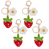 Yarn Woven Keychains KEYC-WH0025-093-1