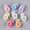 Luminous Frosted Transparent Acrylic Beads TACR-T029-21G-2