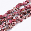 Natural Imperial Jasper Beads Strands G-S355-06D-1