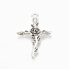 Tibetan Style Alloy Pendants TIBE-Q075-63AS-LF-2