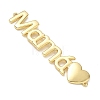 Brass Connector Charms KK-CBAE532-01D-G-2