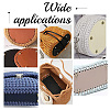   6Pcs 6 Style PU Leather Knitting Crochet Bags Nail Bottom Shaper Pad FIND-PH0009-91-7