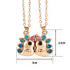 2Pcs Magnetic Matching Necklaces Set JN1025A-2