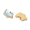 304 Stainless Steel Enamel Pendants SA-CBA7876-10G-2