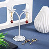 Brass Leverback Earring Findings EJEW-TAC00035-8