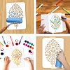 PET Hollow Out Drawing Painting Stencils DIY-WH0421-0001-4