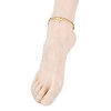 Ion Plating(IP) 304 Stainless Steel Multi-strand Anklets X-AJEW-AN00332-01-5