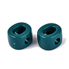 Opaque Acrylic European Beads OACR-M027-01O-09-2