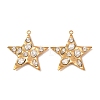 304 Stainless Steel Rhinestone Pendants RB-CBA6799-01G-1