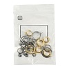16Pcs 201 Stainless Steel Huggie Hoop Earrings Findings STAS-FS0002-26C-8