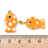 Handmade Lampwork Pendants LAMP-G168-04H-3