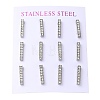 304 Stainless Steel Stud Earring EJEW-C099-08P-1