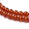 Natural Carnelian Bead Strands G-A130-3mm-K13-3
