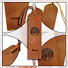 Cowhide Leather Labels AJEW-WH0386-0002-3