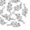SHEGRACE Brass Micro Pave Cubic Zirconia Pendants XGRQ3P586-598P-1