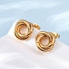 304 Stainless Steel Stud Earrings EJEW-L241-02G-1