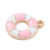 Alloy Enamel Pendants ENAM-A008-14KCG-01-2