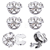 Alloy & Rhinestone Cufflinks FIND-FG0005-66P-01-1