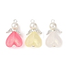 Luminous Transparent Acrylic Pendants PALLOY-JF04204-01-1
