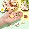 60Pcs 6 Styles Opaque Resin Cabochons FIND-CJZ0001-013-4