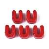 Opaque Acrylic European Beads OACR-M027-01U-10-1