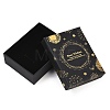 Gold Stamping Planet Cardboard Jewelry Packaging Boxes CON-T002-01D-2