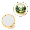 Soccer Season Sublimation Blank Brooch Pins FIND-T077-01C-G-1