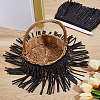 PU Imitation Leather Tassel Ribbon DIY-GF0013-45C-4