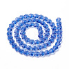 Transparent Glass Beads GLAA-Q066-10mm-C08-2