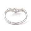 304 Stainless Steel Finger Ring for Women RJEW-C086-08-P-3