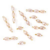 12Pcs 3 Styles Natural Cultured Freshwater Pearl Rice Pendants PALLOY-TA00378-3