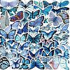 50Pcs Butterfly PVC Adhesive Waterproof Stickers Self-Adhesive Stickers PW-WG850F2-01-1