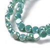 Electroplate Glass Beads Strands GLAA-E036-03A-4