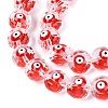 Glass Enamel Beads Strands GLAA-Q112-01A-05-3