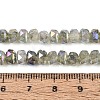 Anti-Tarnish Electroplate Glass Imitation Jade Beads Strands EGLA-T029-6mm-13B-4