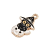 Halloween Alloy Enamel Pendants FIND-I052-01KCG-09-2