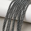 Natural Black Stone Beads Strands LS-GG-CBA0389-A07-3mm-1