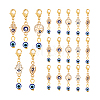 20Pcs Evil Eye Theme Pendant Decorations HJEW-PH0001-77-7