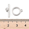 SHEGRACE Brass Toggle Clasps XGR0123P-157P-3