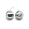 Glass & Foam Mirror Ball Pendants DIY-WH0319-22A-1