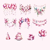 PET Waterproof Decorative Stickers DIY-M076-03C-1